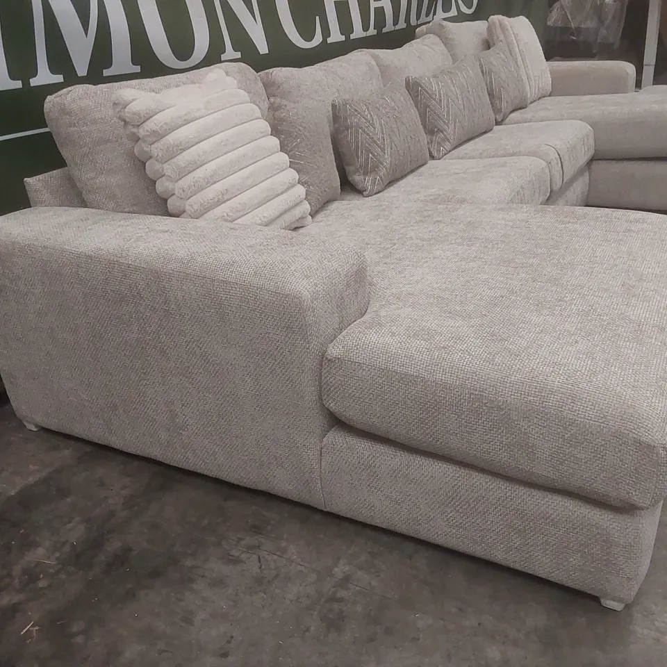 QUALITY DESIGNER BROADGATE LARGE U-SHAPE MODULAR SOFA