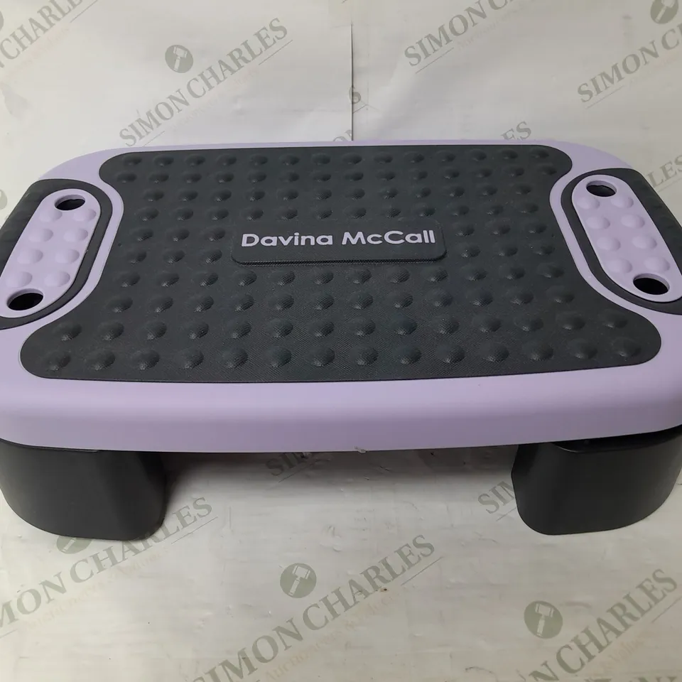 BOXED DAVINA FITNESS MULTI FUNCTION AEROBICS STEPPER, PURPLE