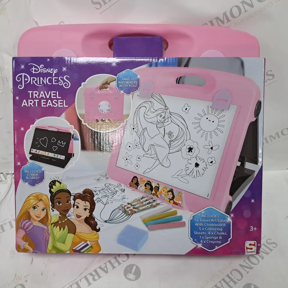 BOXED DISNEY PRINCESS TRAVEL ART EASEL