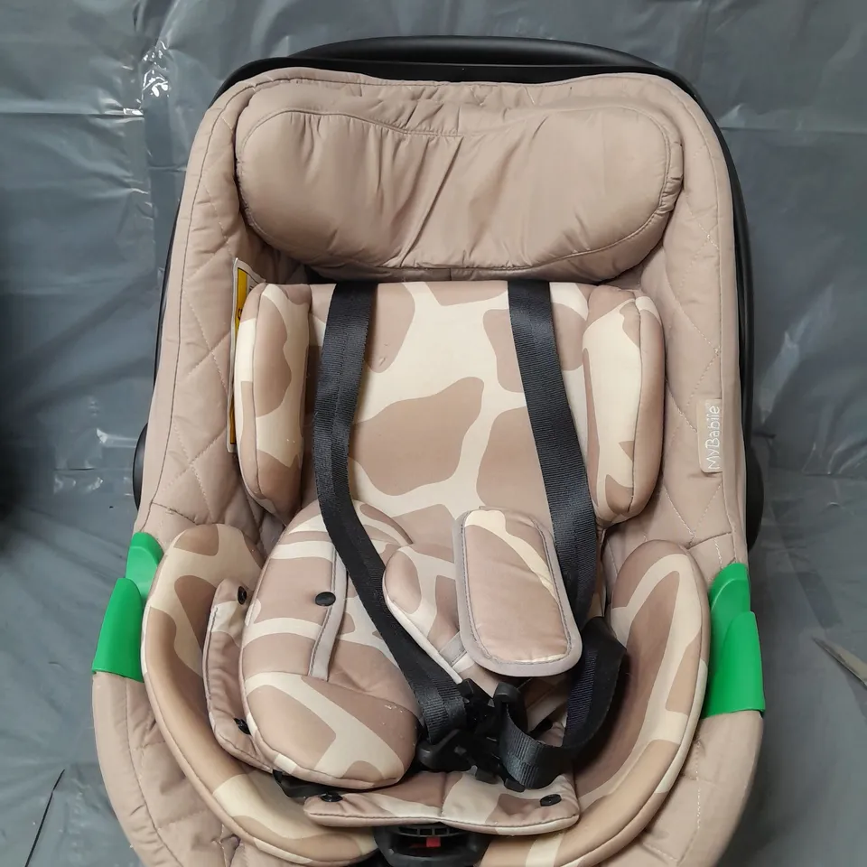 MY BABIIE TRAVEL CAR SEAT ONLY - COLLECTION ONLY