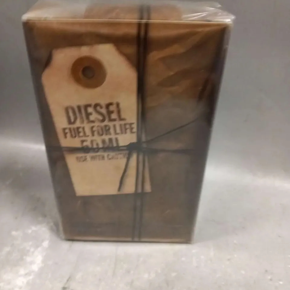 BOXED DIESEL FUEL FOR LIFE EAU DE TOILETTE 50ML