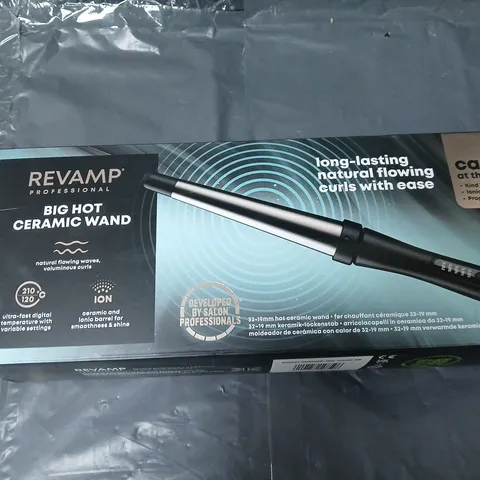 Revamp Professional Big Hot Ceramic Wand – WD-1000X-GB