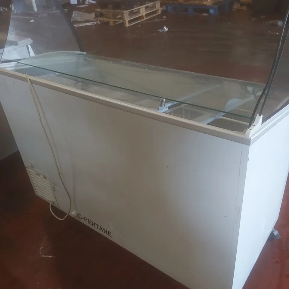 TEFCOLD IC400SCE/INTERLEVIN SINGLE GLASS DOOR DISPLAY FRIDGE 