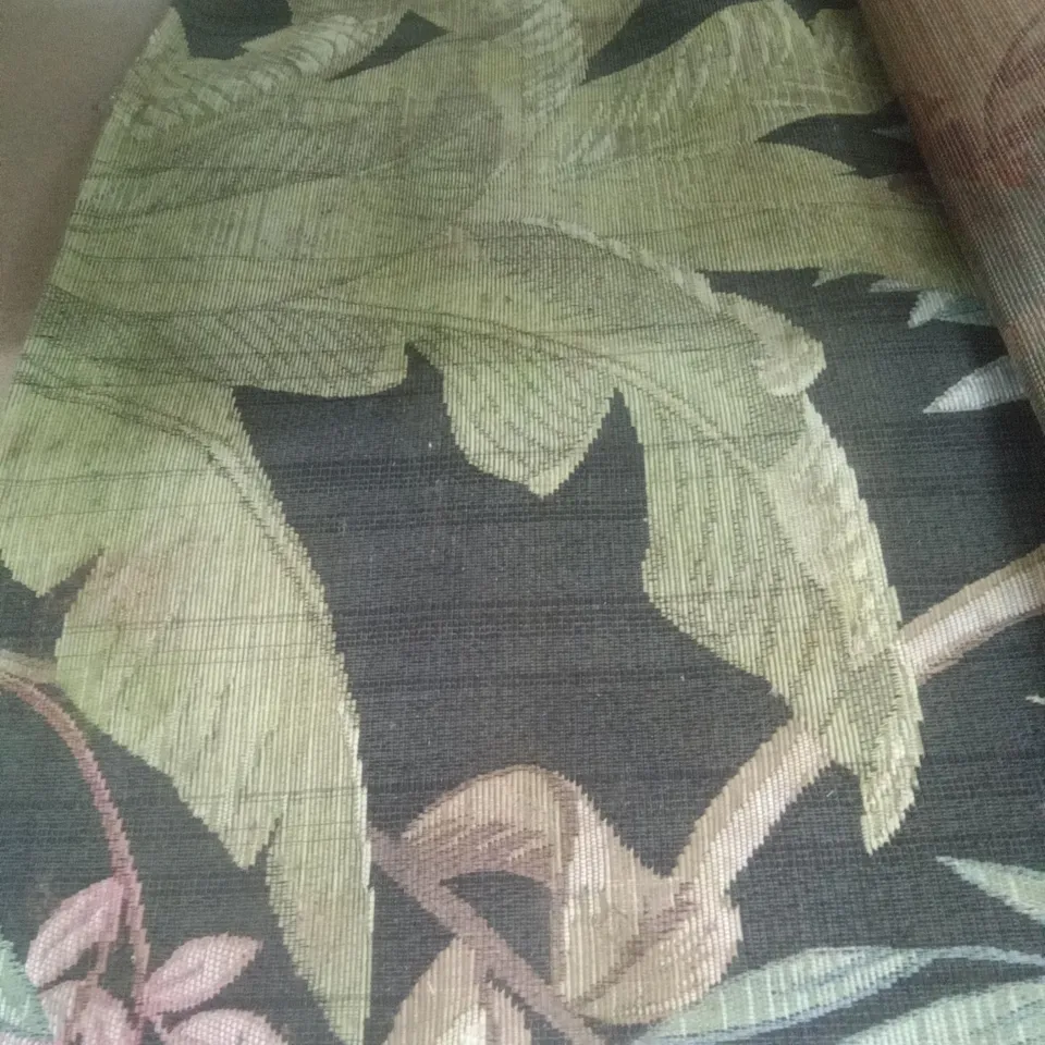 TOMAS FLATWEAVE GREEN/PINK/GOLD RUG 230X160CM