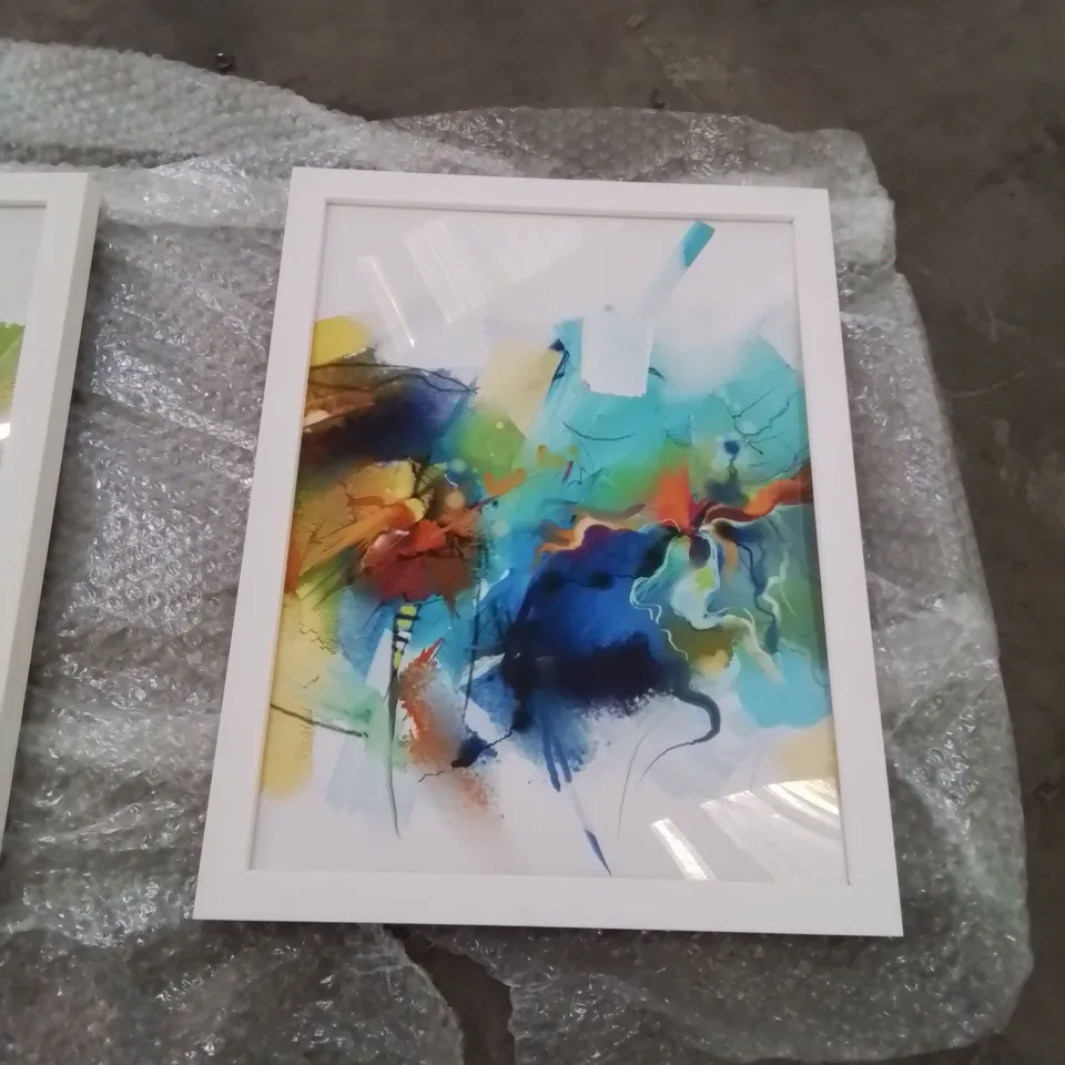 BOXED PICTURE FRAME PAINT PRINTS 