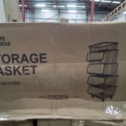 BOXED STORAGE BASKET 