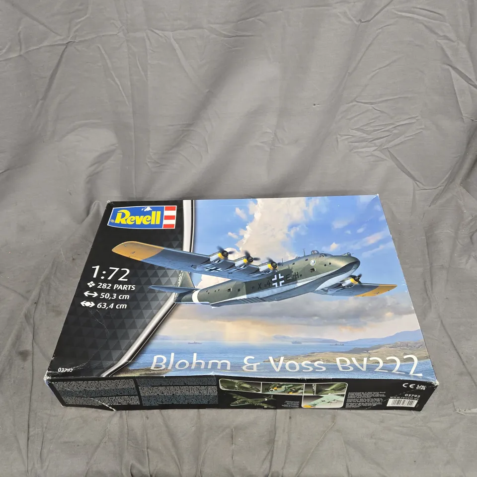 REVELL 1:72 BLOHM & VOSS BV222 MODEL KIT – 282 PARTS