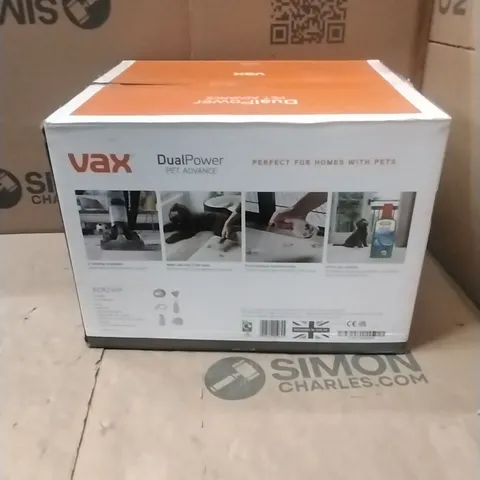 VAX DUAL POWER PET ADVANCE ECR2V1P UPRIGHT CARPET CLEANER - GREY