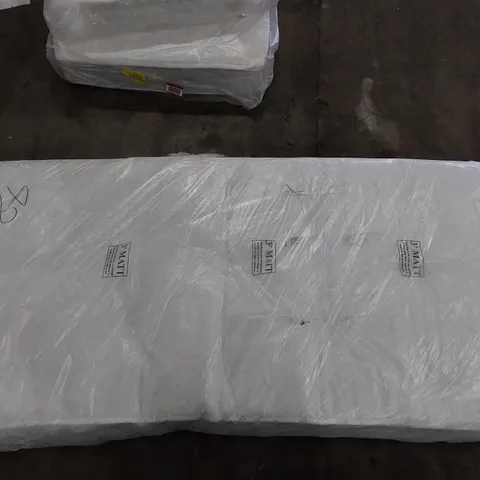 QUALITY ROLLED 3FT SINGLE POCKET SPRUNG MATTRESS 