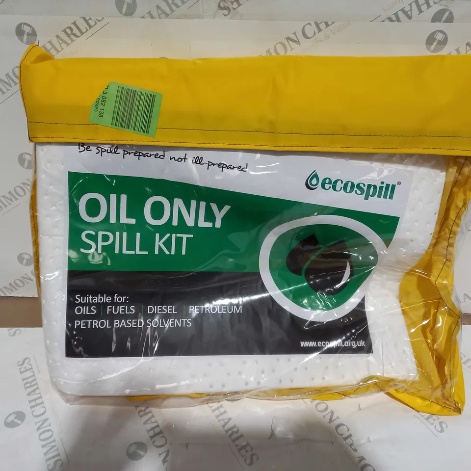 PACKAGED ECOSPILL OIL ONLY SPILL KIT