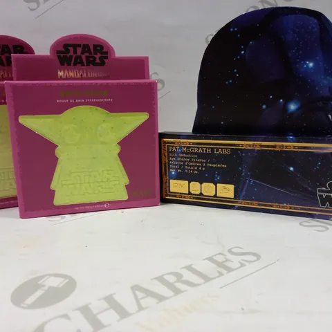 STARWARS MAKEUP PALLETTE AND BATH FIZZER BUNDLE