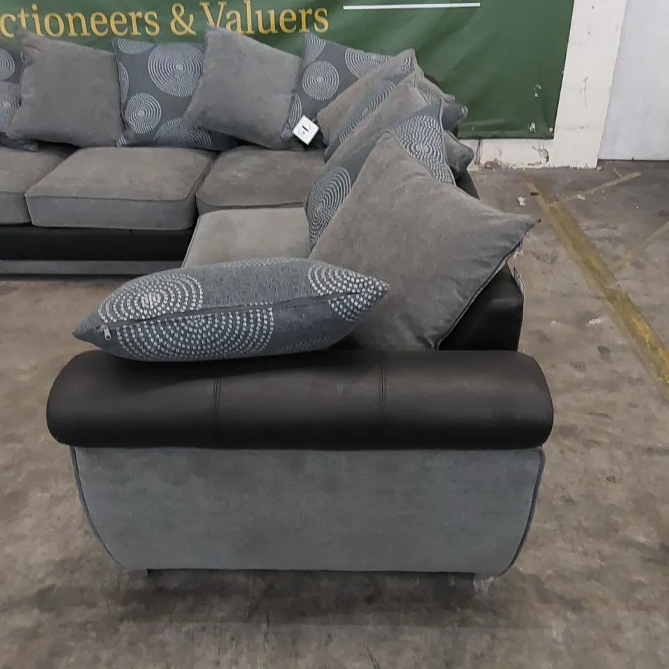 DESIGNER HILTON CORNER SOFA WITH CUSHIONS