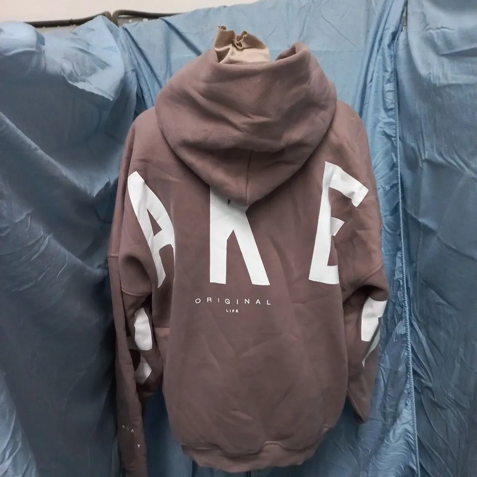 BLAKELY ORIGINAL LIFE HOODIE – MEDIUM, BROWN