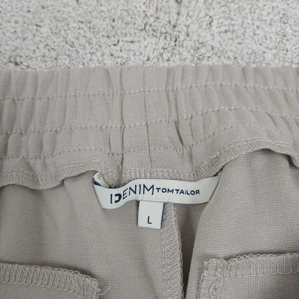TOM TAILOR DENIM BEIGE TROUSERS – SIZE L