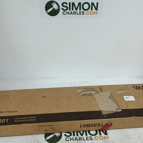 VASAGLE BY SONGMICS CONSOLE TABLE β BOXED