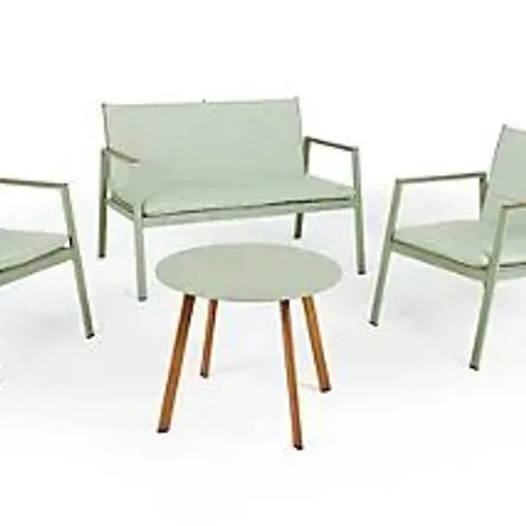 MY GARDEN STORIES 4 PIECE 3 CHAIRS & 1 TABLE PATIO SET
