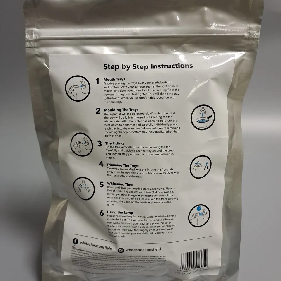 WHITES BEACONFIELD HOME TEETH WHITENING KIT