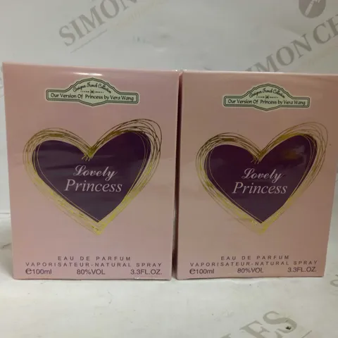 LOT OF 12 DFC LOVELY PRINCESS EDP 100ML