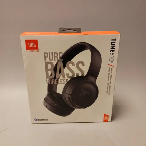 BOXED JBL TUNE 510BT PURE BASS WIRELESS HEADPHONES