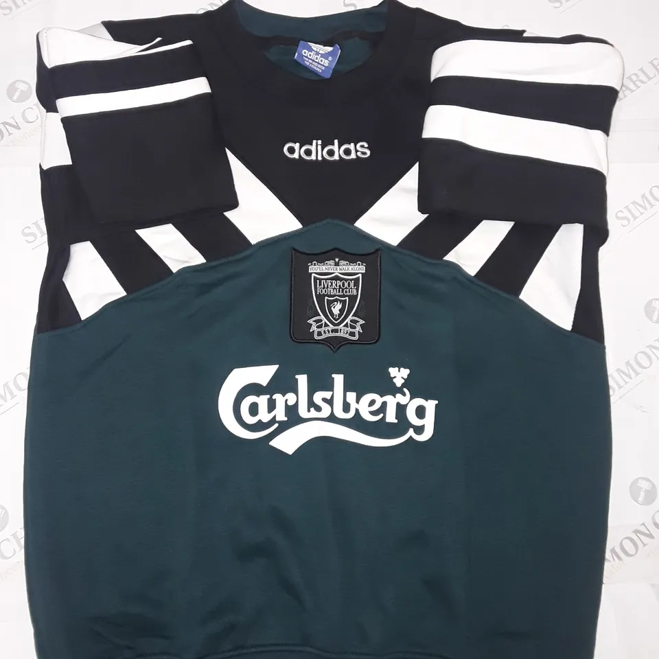 Retro Adidas Liverpool F.C Sweatshirt - Size M