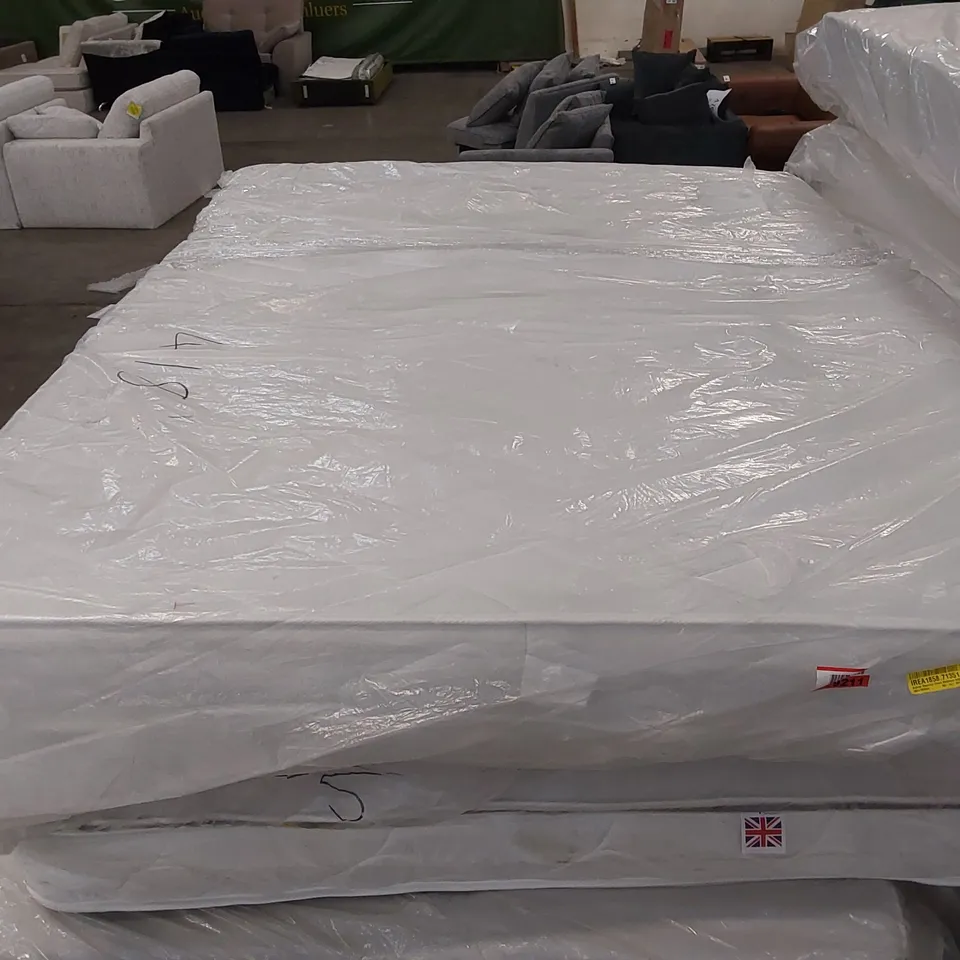 QUALITY BAGGED HYBRID MEMORY FOAM AIR CONDITIONED KING SIZE 5' MATTRESS