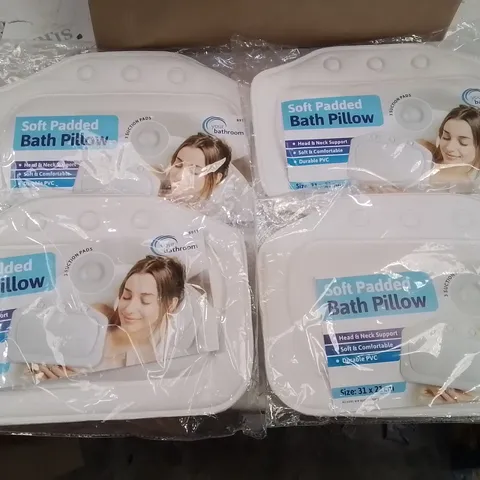 LOT CONTAINING LARGE AMOUNT OF BRAND NEW YOUR BATHROOM SOFT PADDED PILLOW