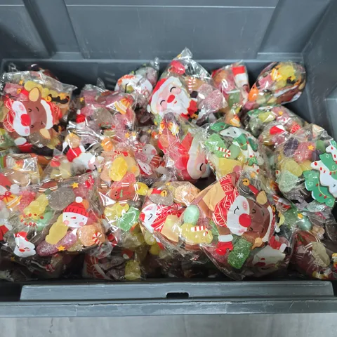 LOT OF ASSORTED CHRISTMAS THEMED SWEET BAGS 