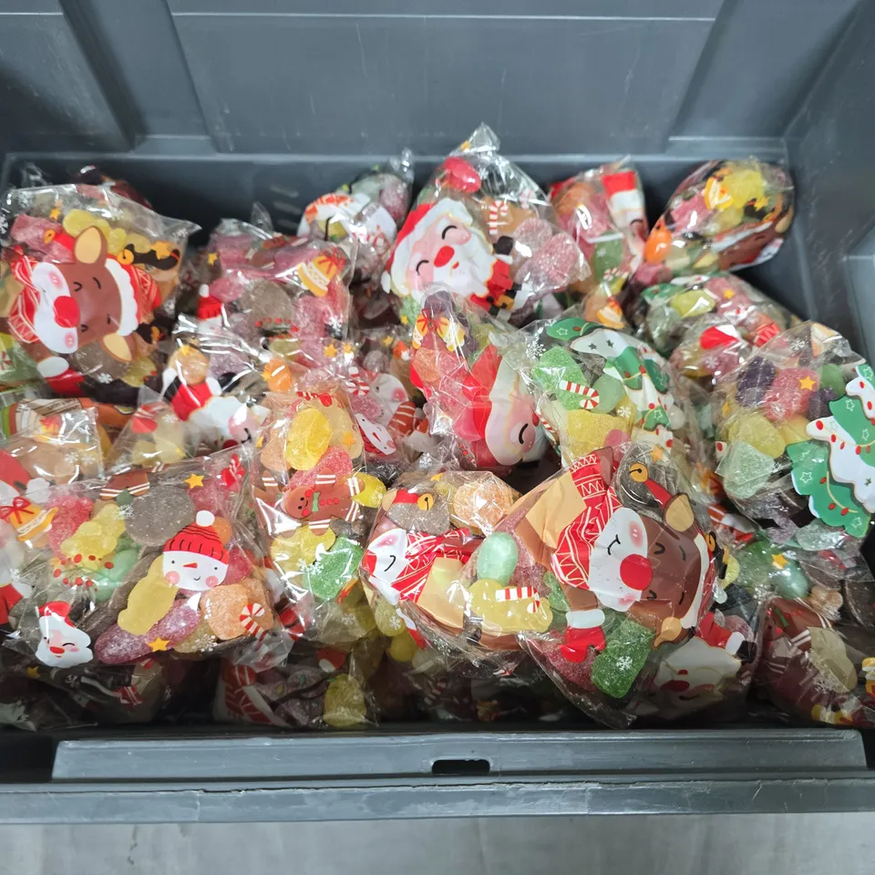 LOT OF ASSORTED CHRISTMAS THEMED SWEET BAGS