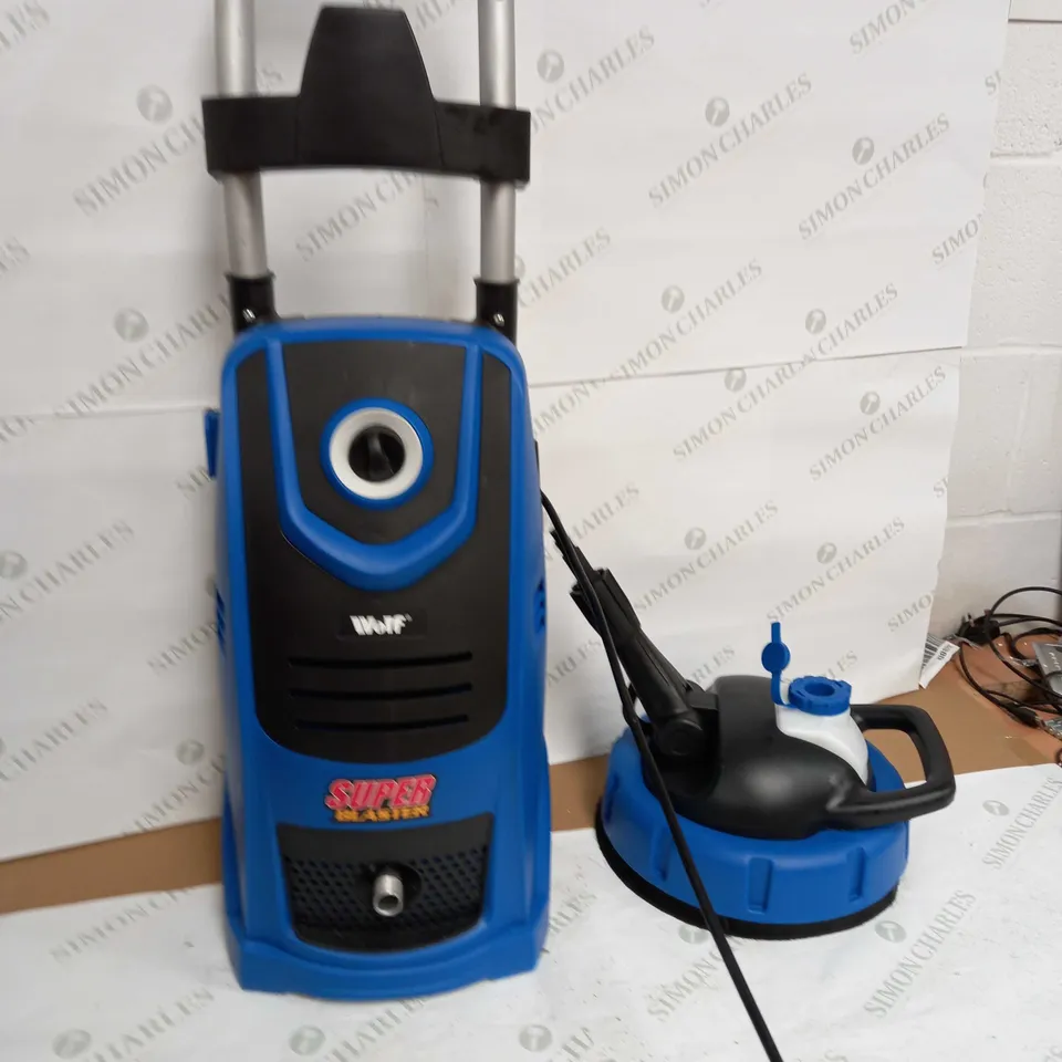 WOLF SUPER BLASTER PRESSURE WASHER BLUE
