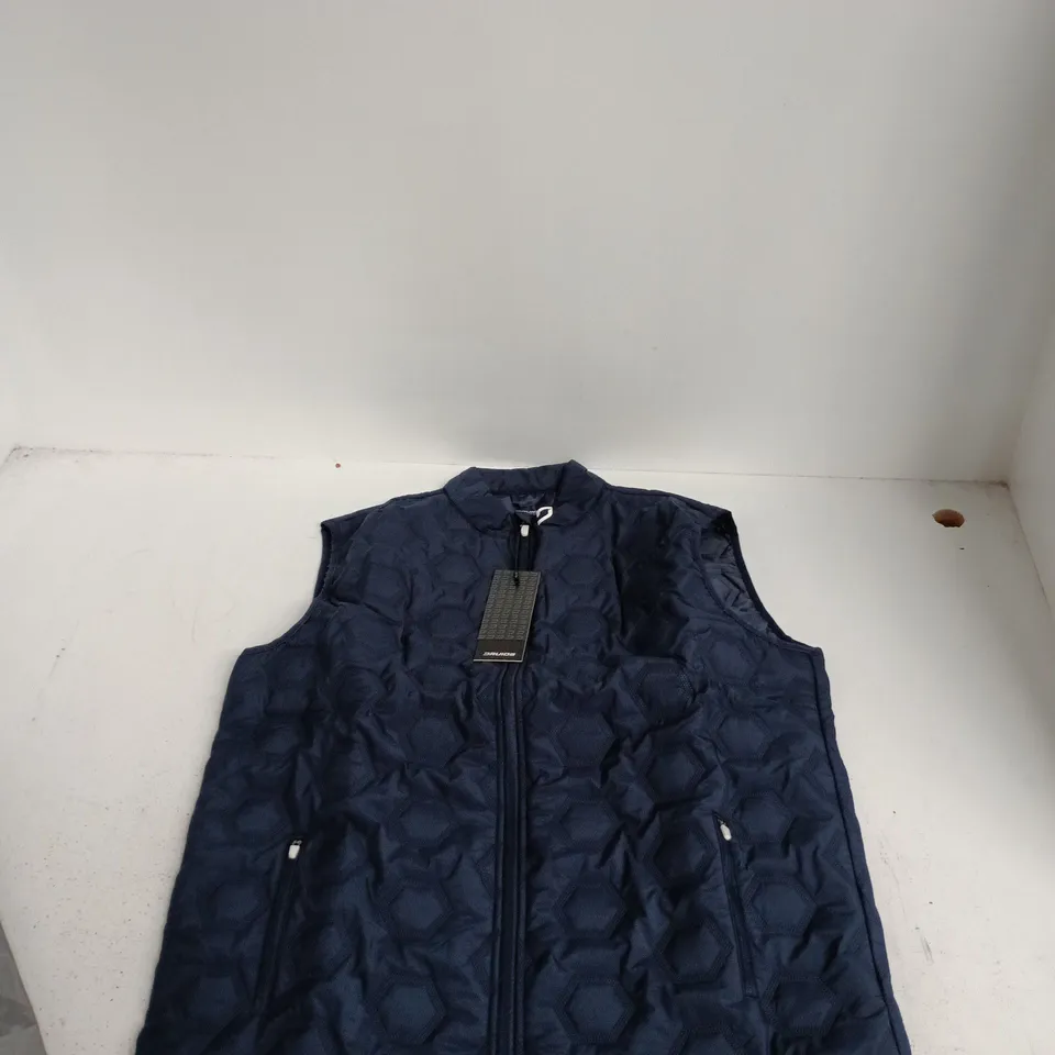 DRUIDS GOLF GILET – NAVY, SIZE L
