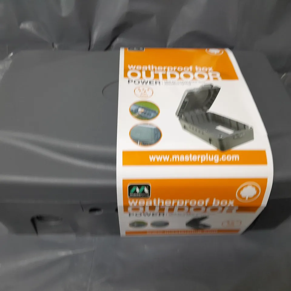 MASTERPLUG WEATHERPROOF BOX OUTDOOR