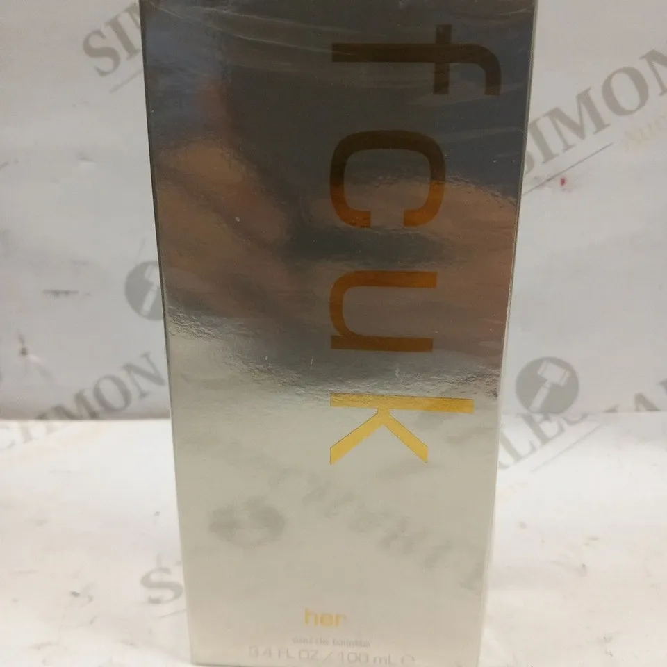 BOXED AND SEALED FCUK HER EAU DE TOILETTE 100ML
