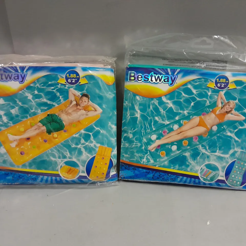 APPROXIMATELY 9 BESTWAY INFLATABLE POOL BEDS