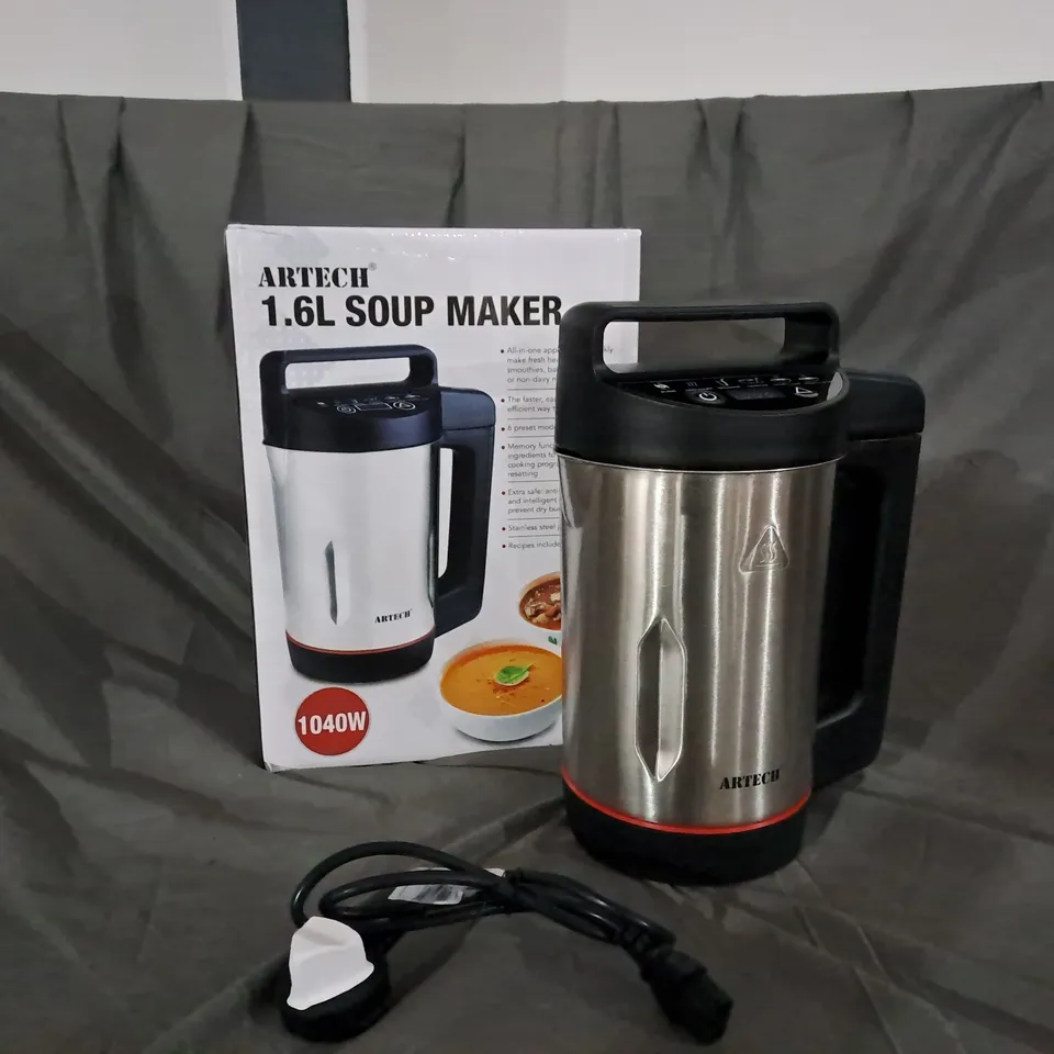 BOXED ARTECH 1.6L SOUP MAKER