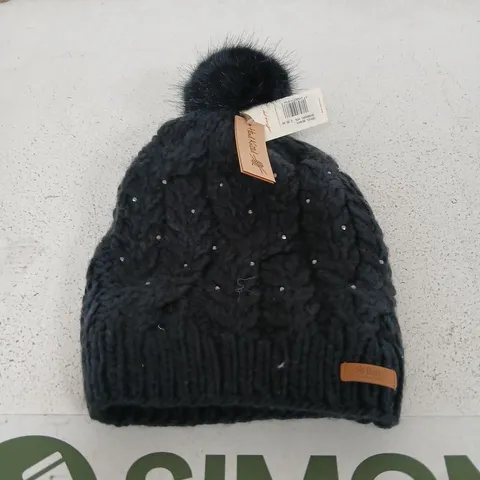 APPROXIMATELY 29 BRAND NEW BARTS NAVY GRAVEL BEANIES