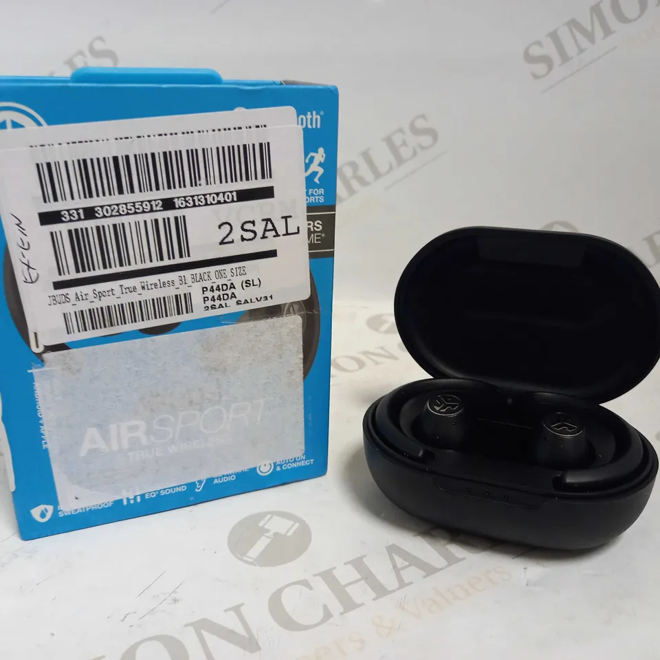 JLAB JBUDS AIR SPORT TRUE WIRELESS BLUETOOTH EARBUDS RRP £69