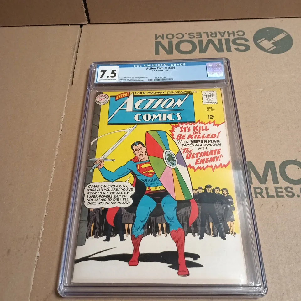 ACTION COMICS #329 (DC) – CGC IN PROTECTIVE CASE
