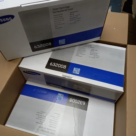 LOT OF 4 SAMSUNG 6320D8 TONER CARTRIDGES