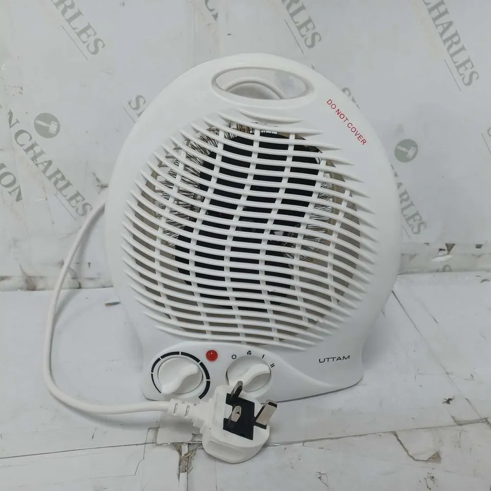 UTTAM FAN HEATER IN WHITE