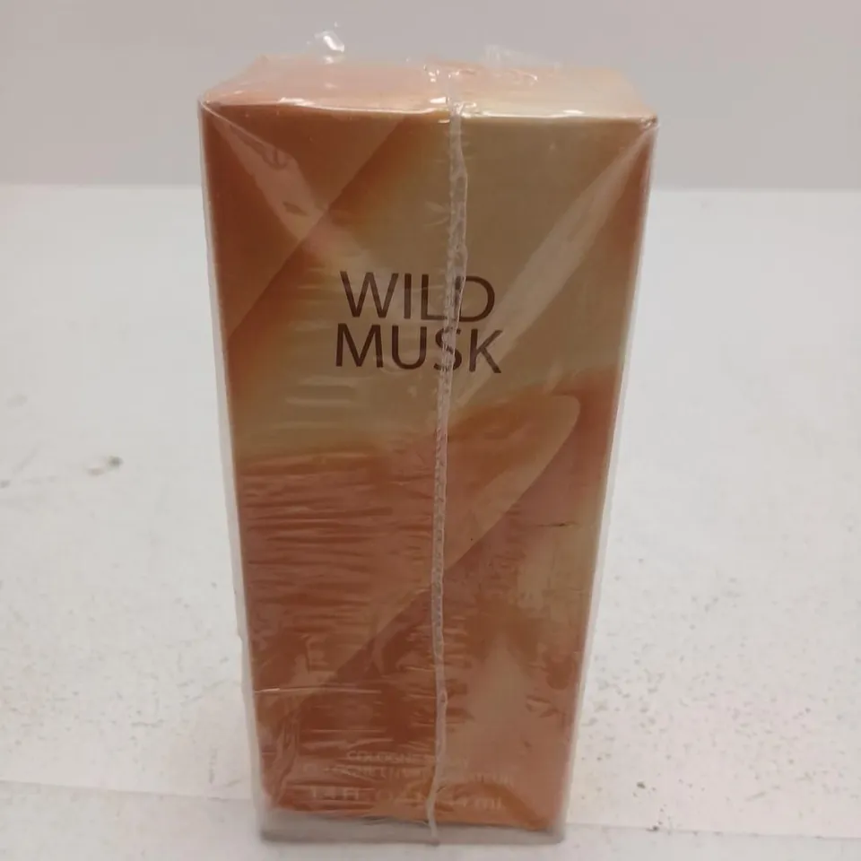 BOXED AND SEALED WILD MUSK COLOGNE SPRAY 44ML