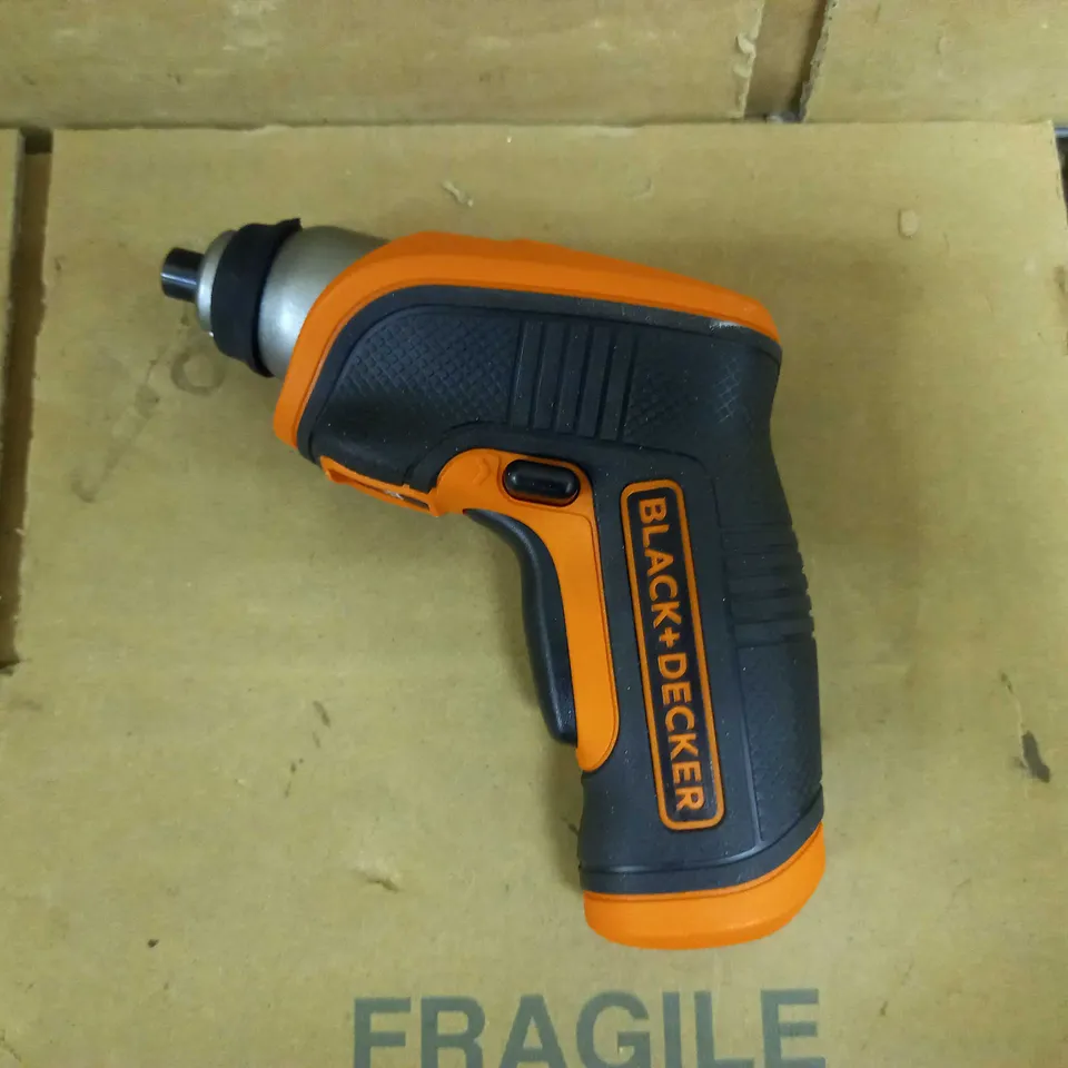 BLACK & DECKER CORDLESS ELECTRIC SCREWDRIVER 