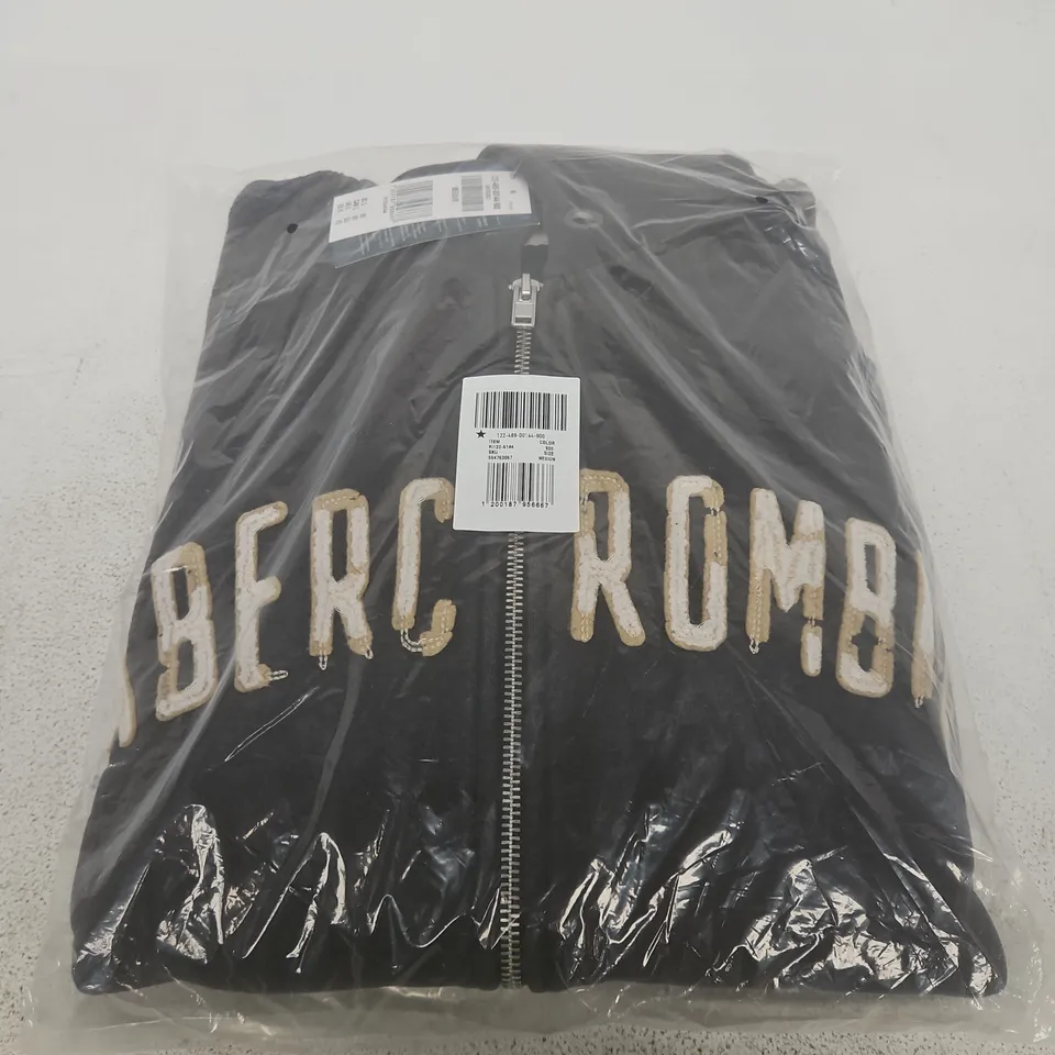 ABERCROMBIE & FITCH ZIP-FRONT JACKET – MEDIUM