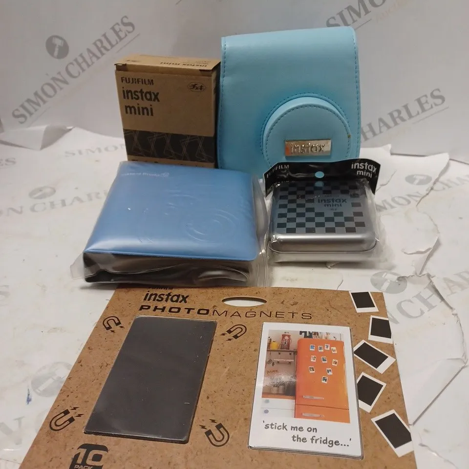 FUJIFILM INSTAX MINI 8 ACCESSORY KIT - BLUE 