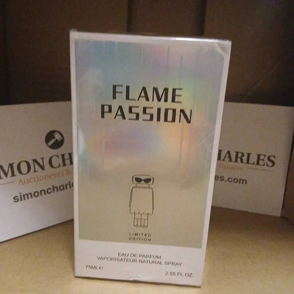 BOXED AND SEALED FLAME PASSION LIMITED EDITION EAU DE PARFUM 75ML
