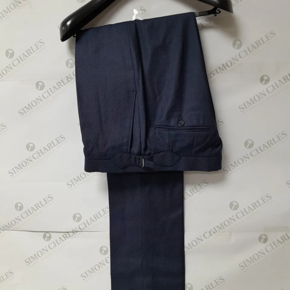 HACLETT NO.14 SAVILLE ROW SUIT JACKET AND TROUSERS IN BRIGHT NAVY 38R