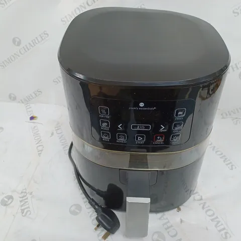 COOK'S ESSENTIALS AIR FRYER - BLACK