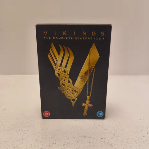 BOXED VIKINGS THE COMPLETE SEASONS 1,2&3
