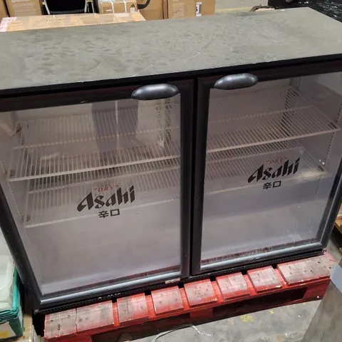 CORNELIUS DOUBLE DOOR GLASS DISPLAY FRIDGE