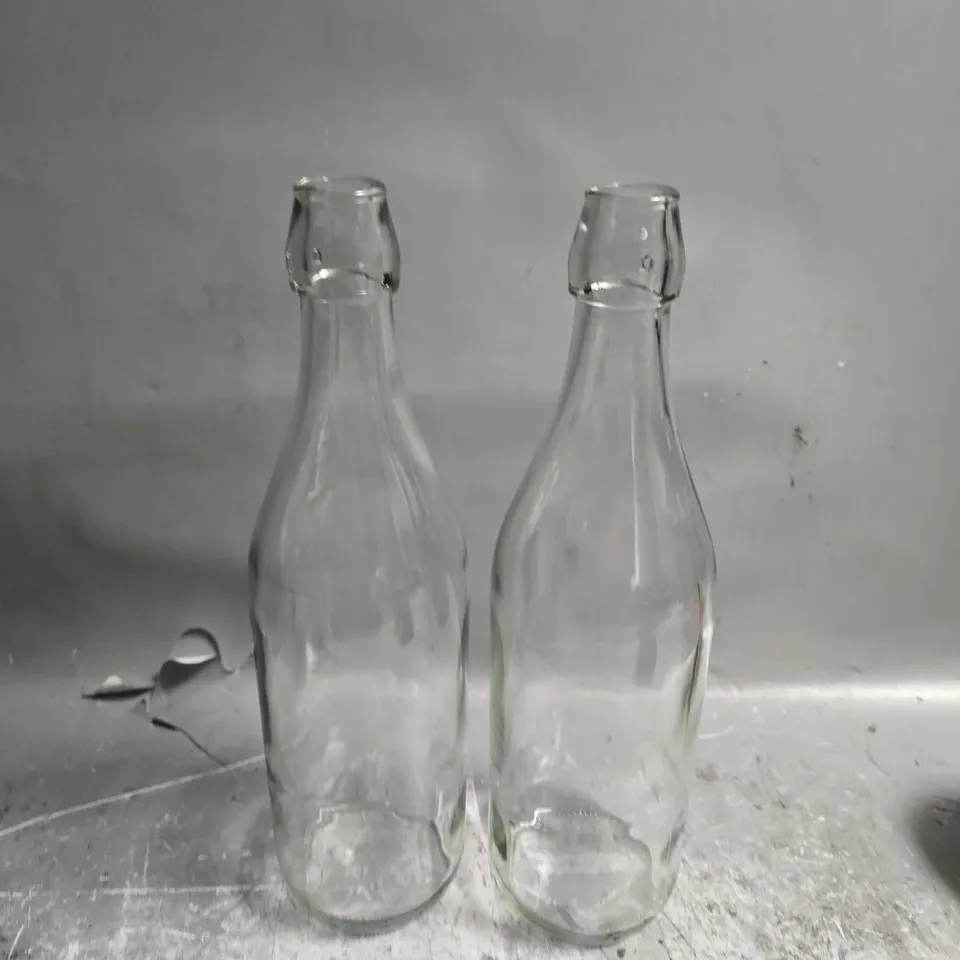 APPROXIMATELY 5 GLASS BOTTLES - COLLECTION ONLY