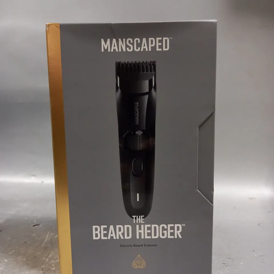 BOXED SEALED MANSCAPED THE BEARD HEDGER ELECTRIC BEARD TRIMMER 